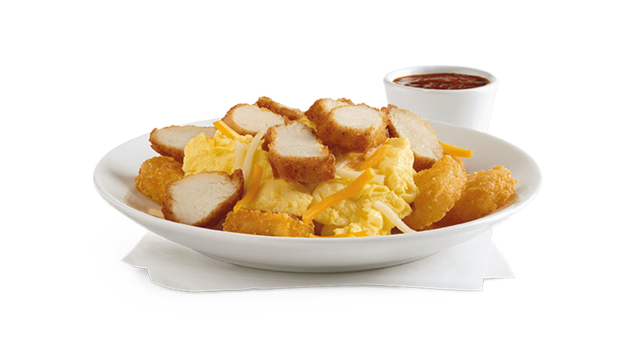 chick fil a hash brown scramble