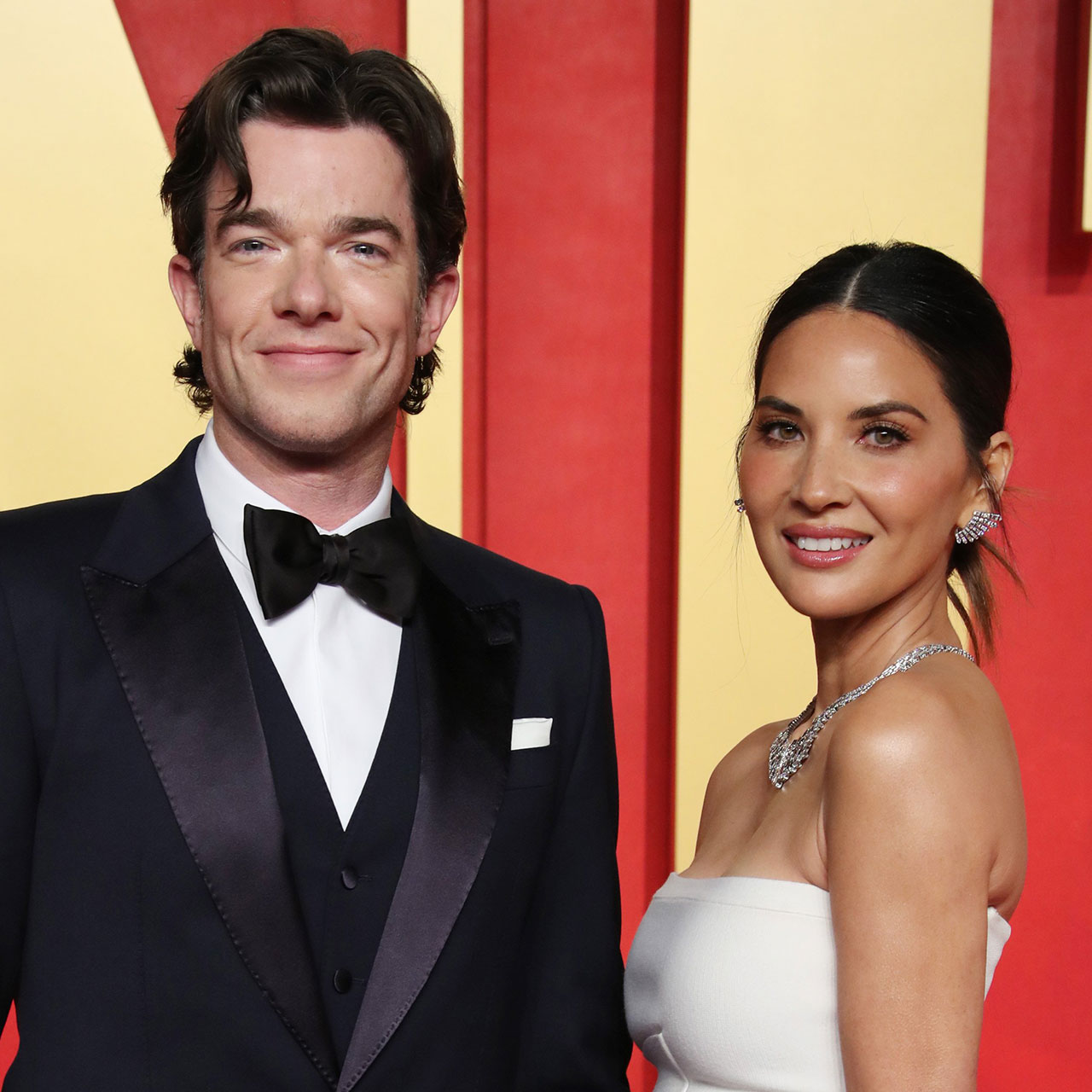 Olivia Munn And John Mulaney Rock Matching Looks At Paris Fashion Week