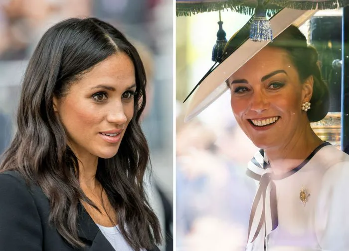 Meghan Markle and Kate Middleton