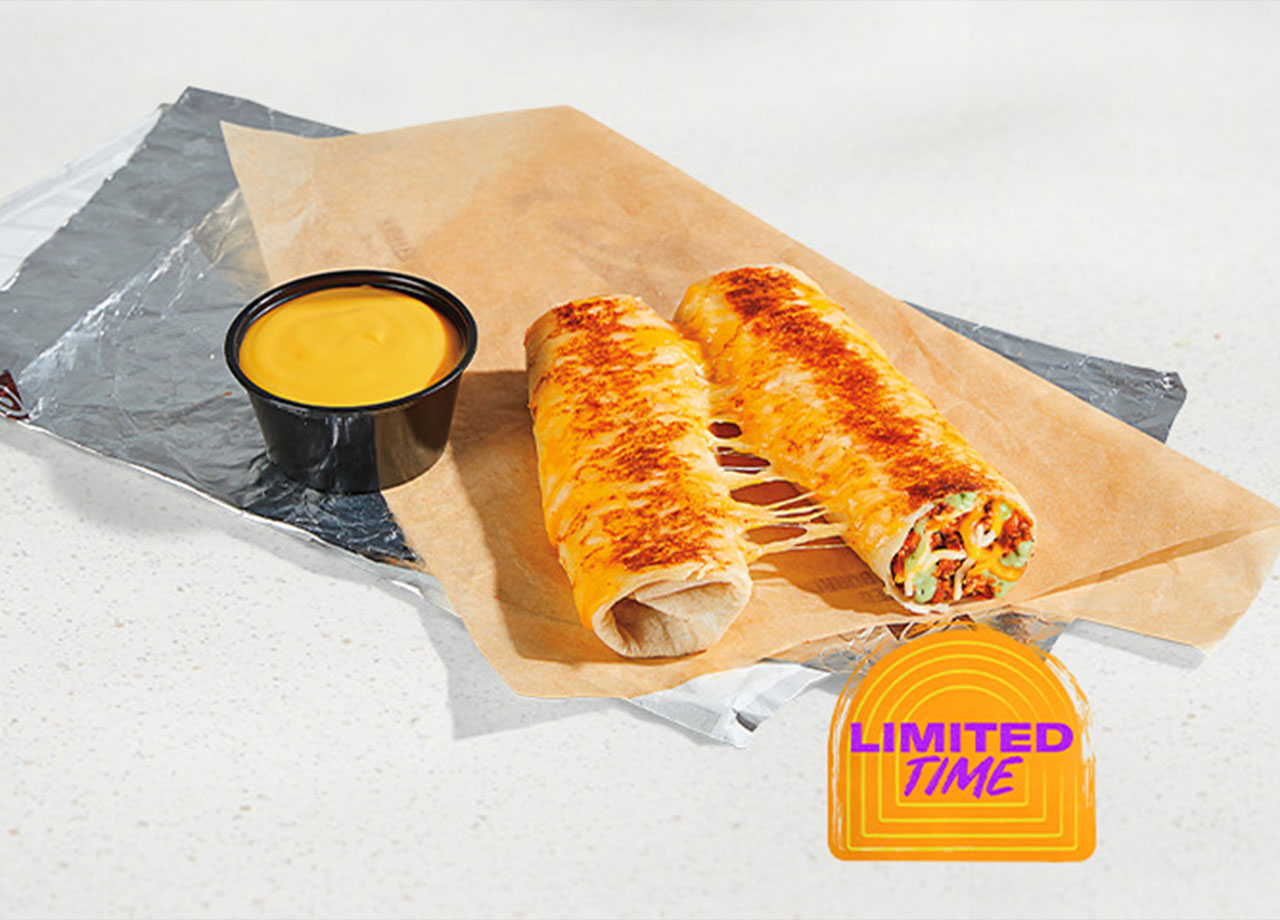 taco bell cheesy dipping burritos