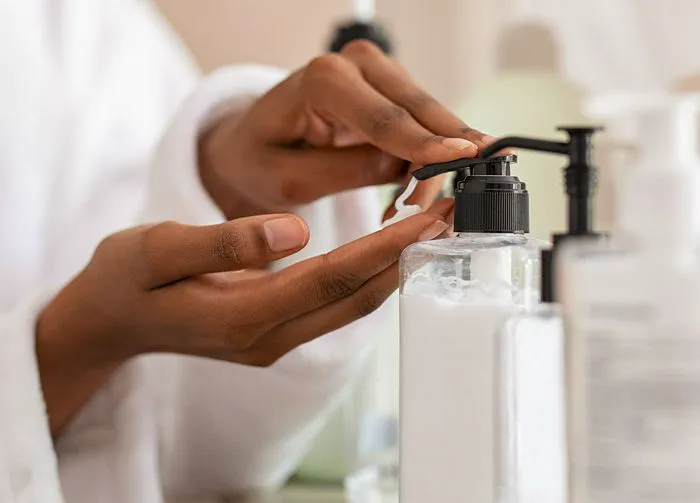 woman-pumping-cleanser