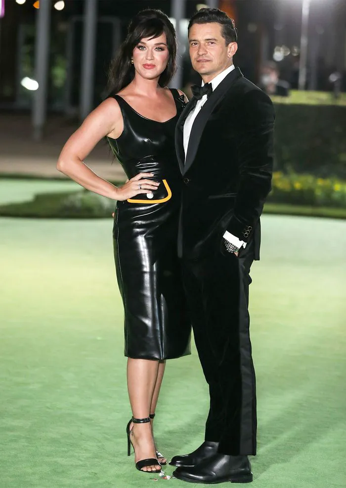 Katy Perry and Orlando Bloom in 2021