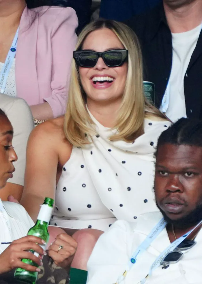 margot robbie tom ackerley wimbledon