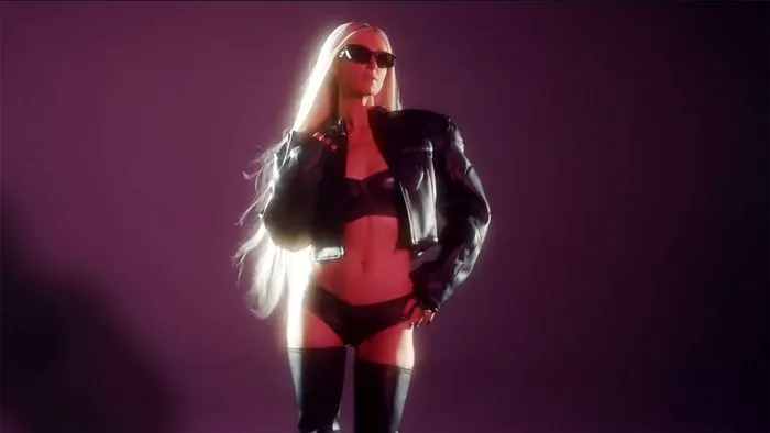 paris hilton new music video