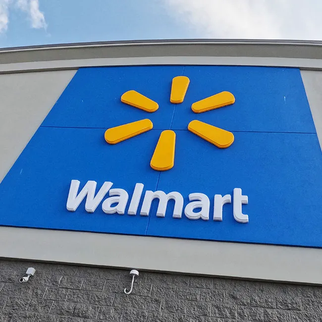 walmart store sign