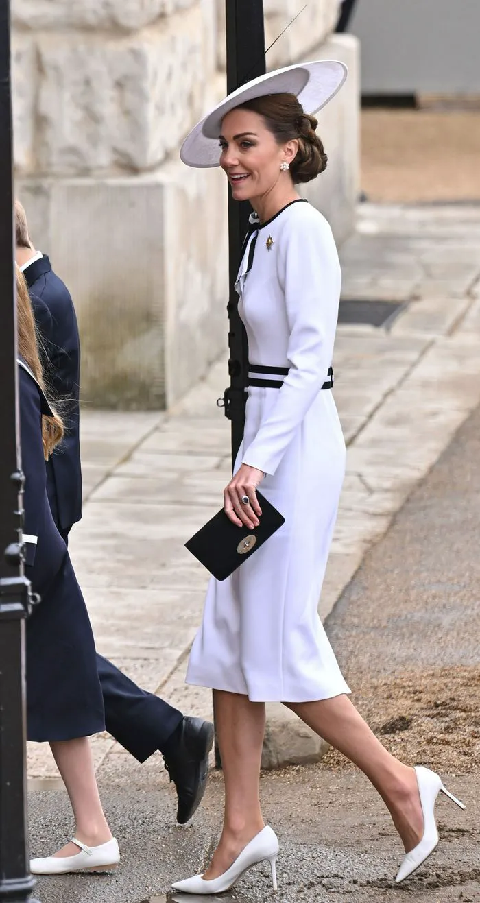 Kate Middleton arriving at 2024 Trooping the Colour event