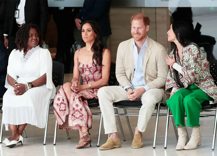 Prince Harry and Meghan Markle visit Bogota in Colombia