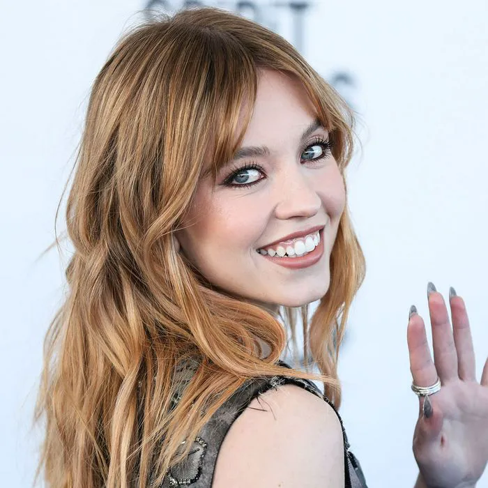 Sydney Sweeney showcasing a stylish look in candid photo