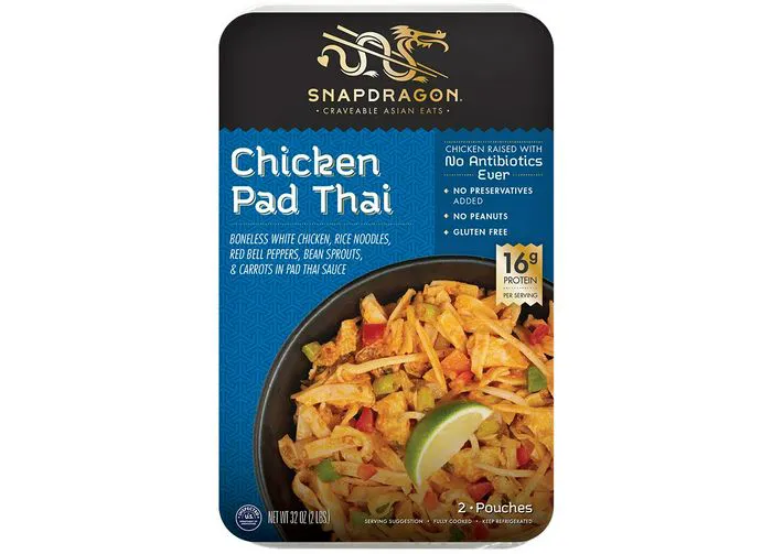 costco snapdragon chicken pad thai