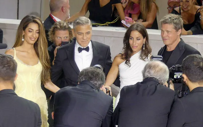amal clooney george brad pitt ines de ramon