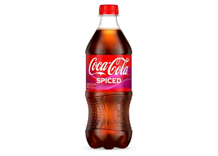 Discontinued Coca Cola® Spiced drink bottle