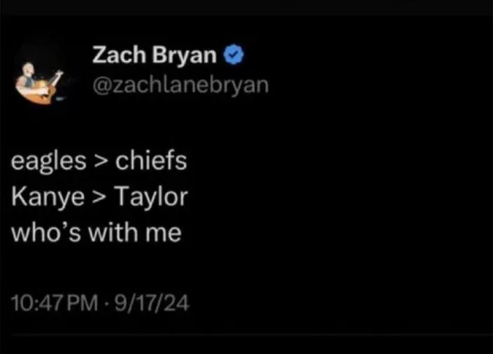 zach bryan tweet