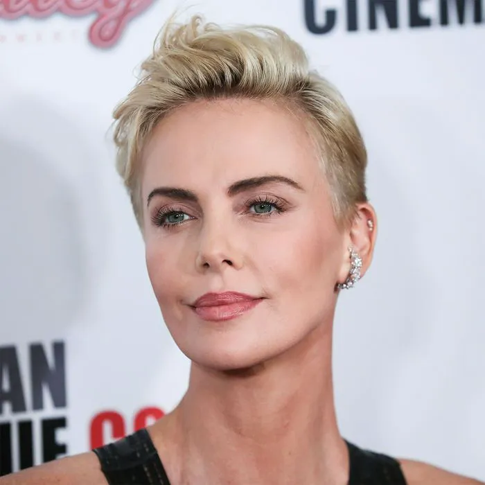 Charlize Theron at the American Cinematheque Award Presentation