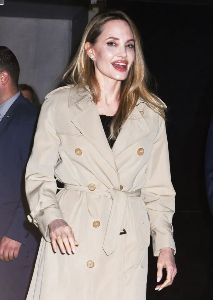 Angelina Jolie attending screening at Directors Guild, New York