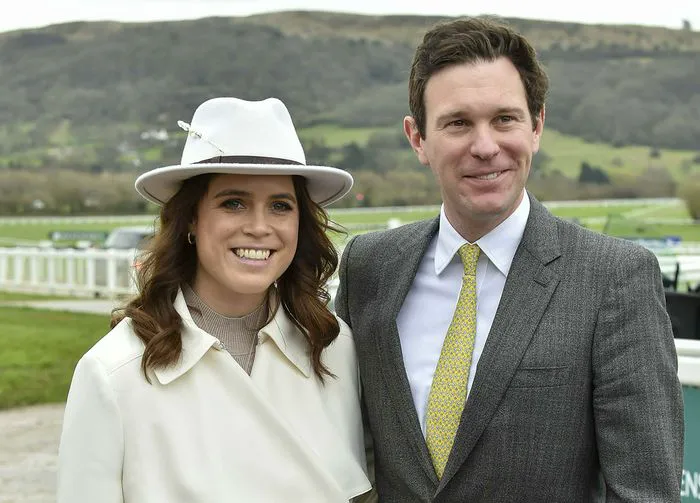 Princess Eugenie and Jack Brooksbank at Cheltenham Festival 2024