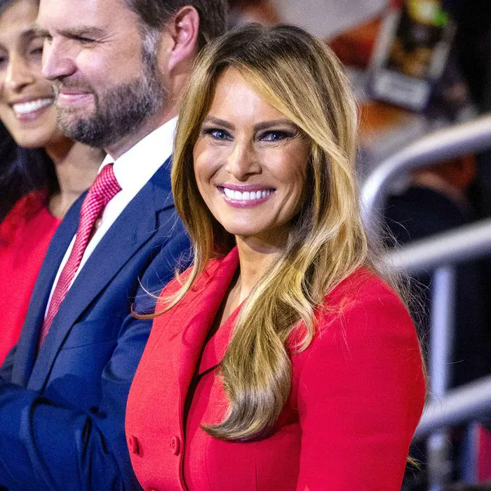 Melania Trump arriving at the Republican National Convention.