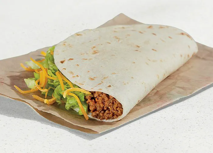 taco bell soft taco