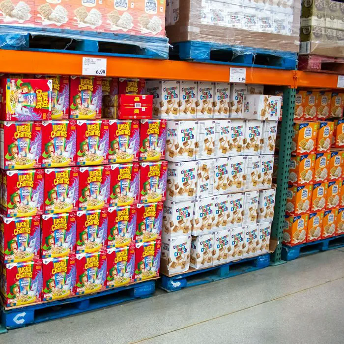 costco cereal aisle