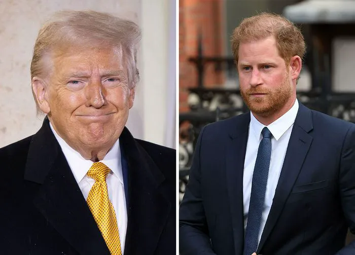 Donald Trump and Prince Harry