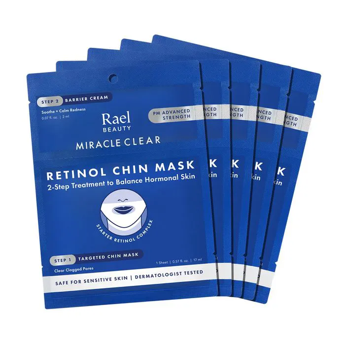 "Retinol chin mask product image"