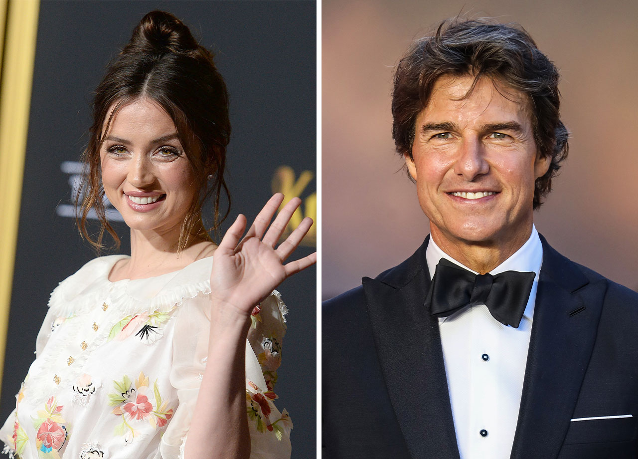 Tom Cruise and Ana de Armas