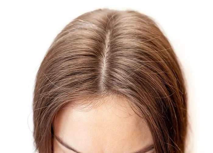 center-part-hair