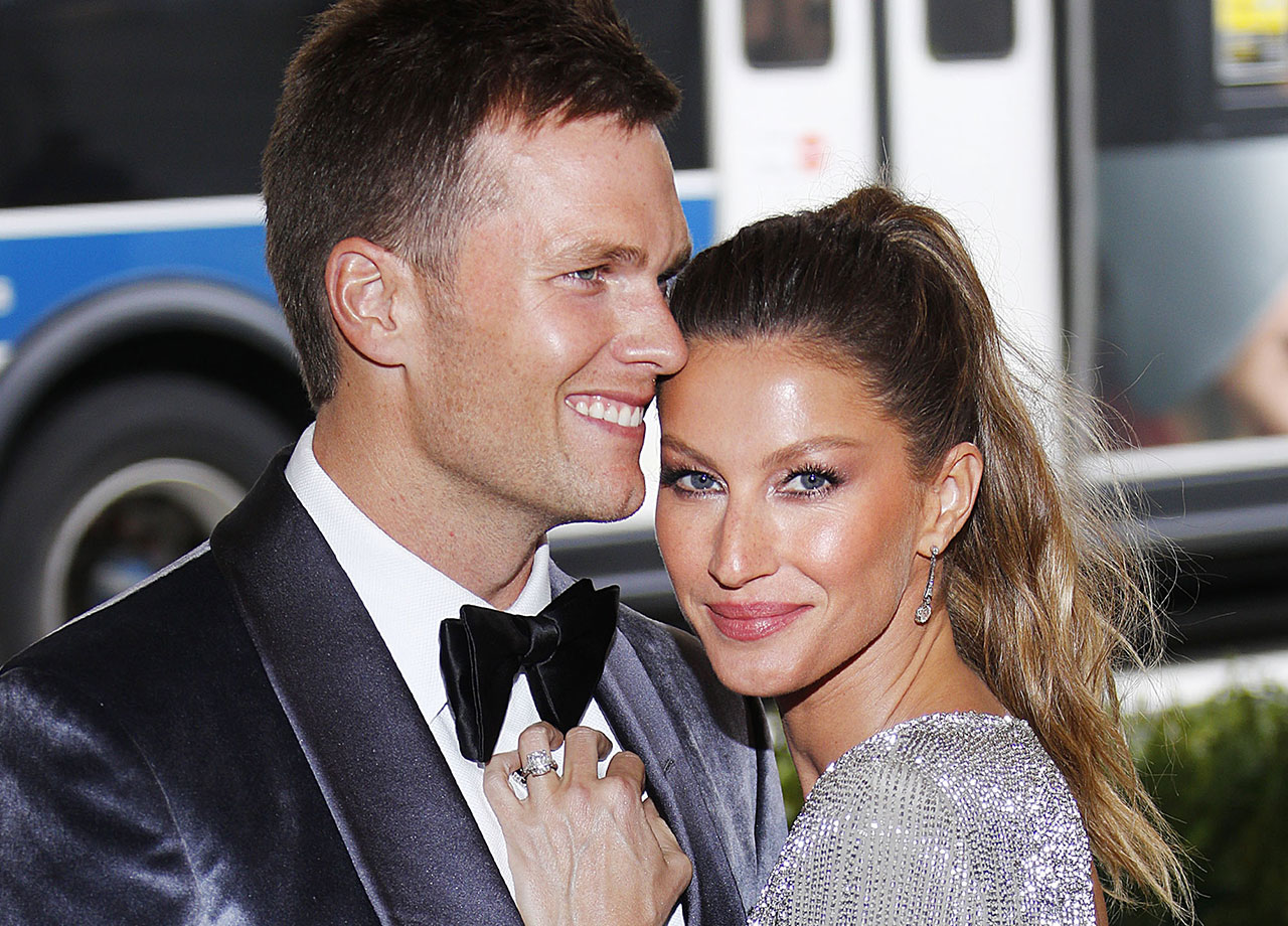 Gisele Bündchen and Tom Brady at 2017 Met Gala