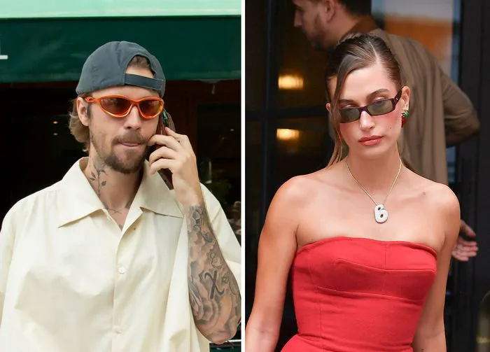 Justin Bieber and Hailey Bieber