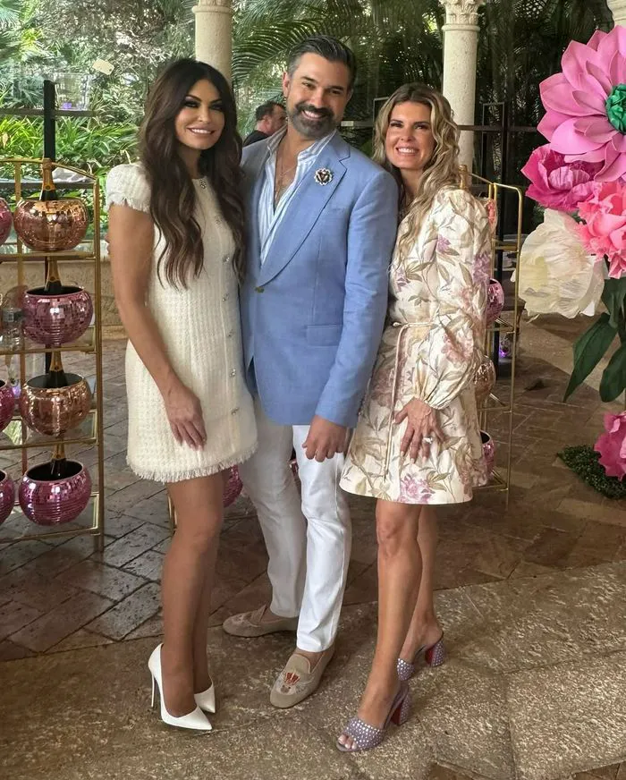 Kimberly Guilfoyle and Cameron Patrick Neth at an event