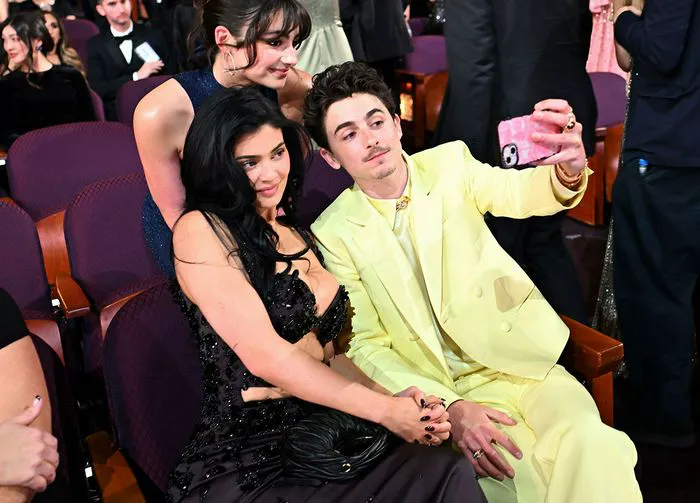 "Kylie Jenner and Timothée Chalamet at the Oscars"