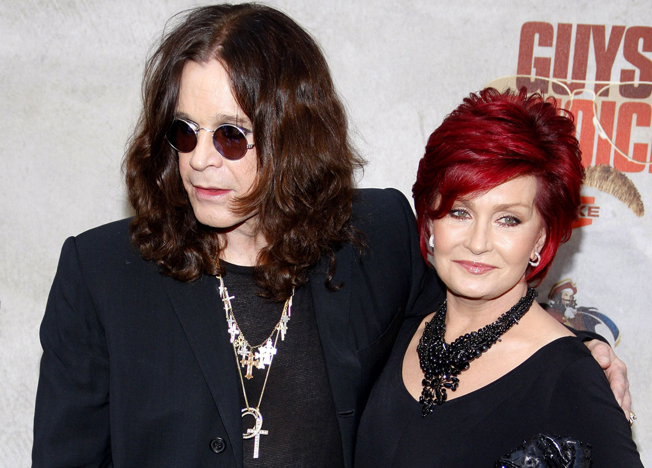 Sharon Osbourne and Ozzy Osbourne 2010