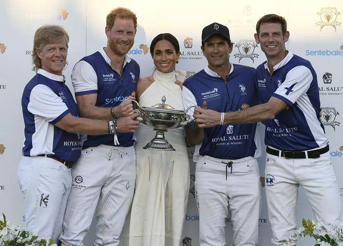 Prince Harry and Meghan Markle Royal Salute Polo Challenge benefitting Sentebale