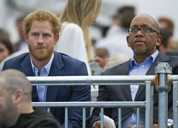 Prince Harry and Prince Seeiso at 2016 Sentebale concert at Kensington Palace