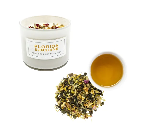 Florida Sunshine Candle for a bright, refreshing scent
