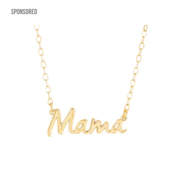 Fred Meyer Jewelers Mama necklace in gold