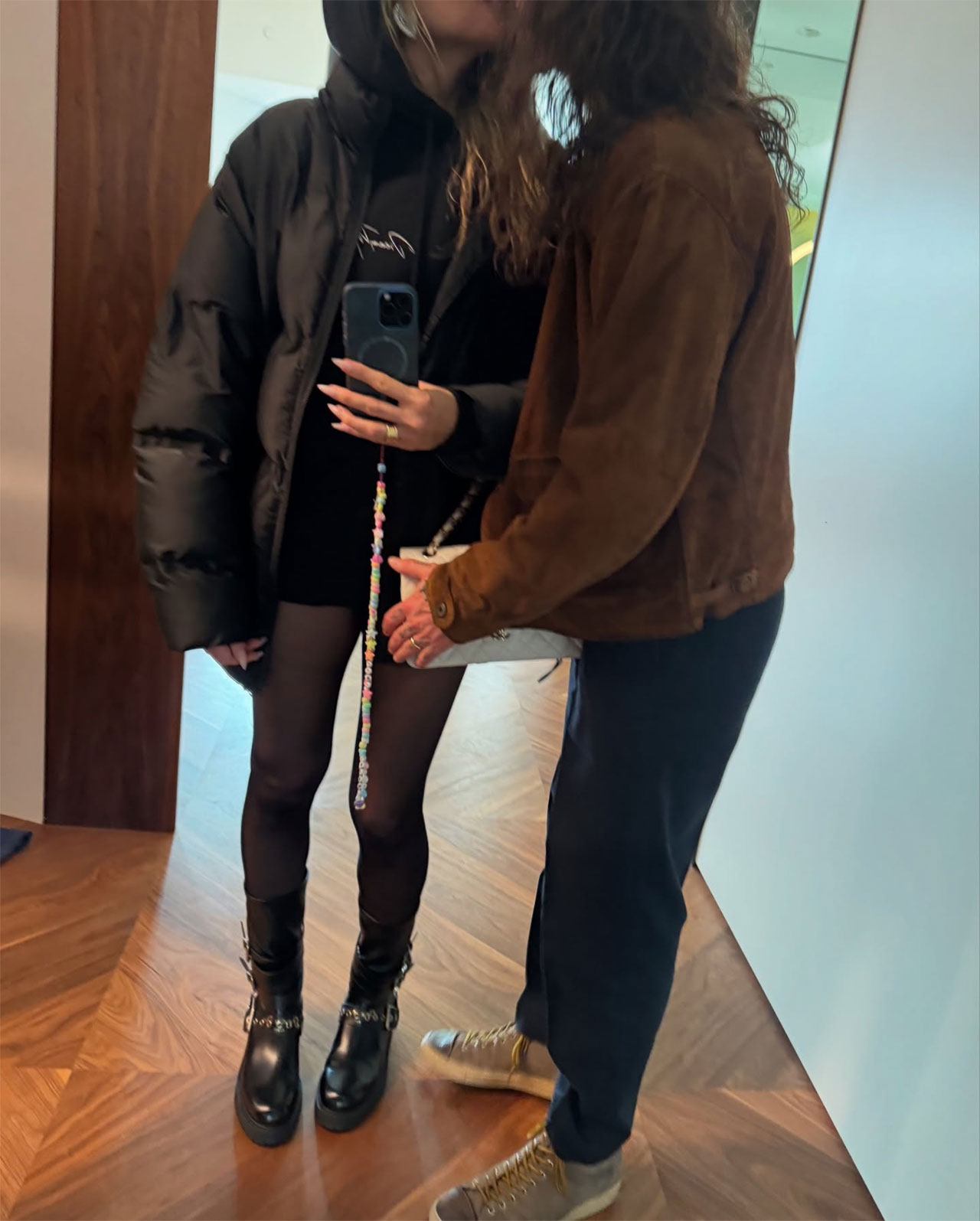 Heidi Klum and husband selfie