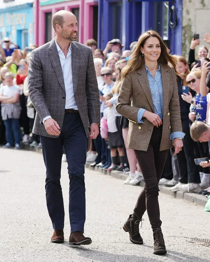 Kate Middleton and Prince William visit Isle of Mull Scotland