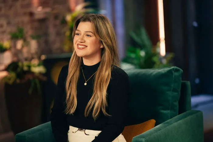 Kelly Clarkson hosting The Kelly Clarkson Show
