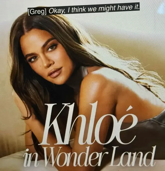 "Cover of Khloé Kardashian's podcast 'Khloé In Wonder Land'"