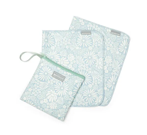 Cool Anywhere towel pack for travel convenience.