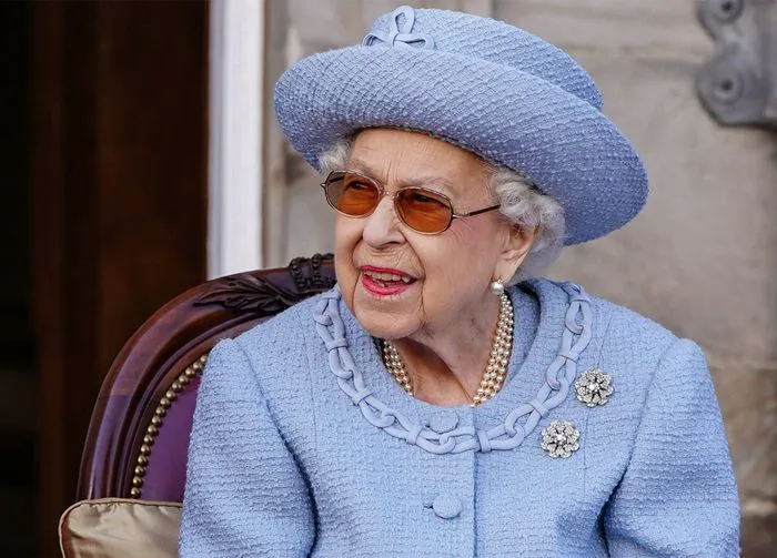Queen Elizabeth in 2022