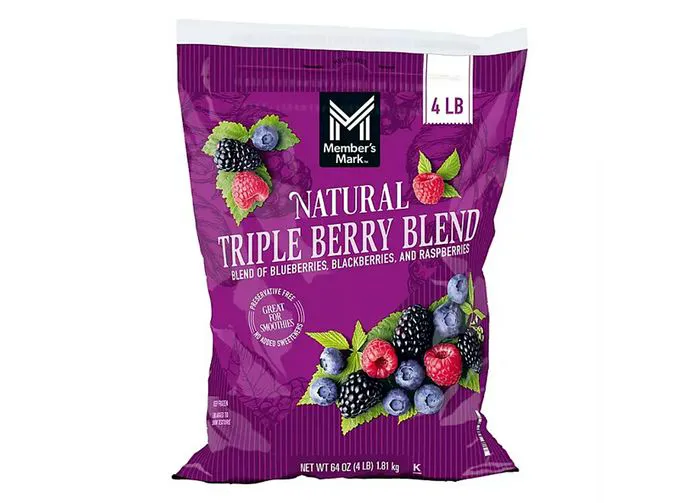 Natural triple berry blend from Sam's Club.