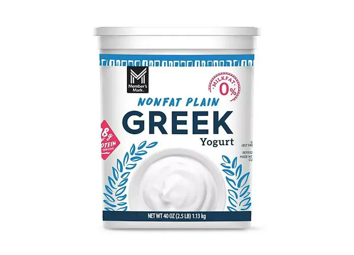 Plain nonfat Greek yogurt from Sam's Club.