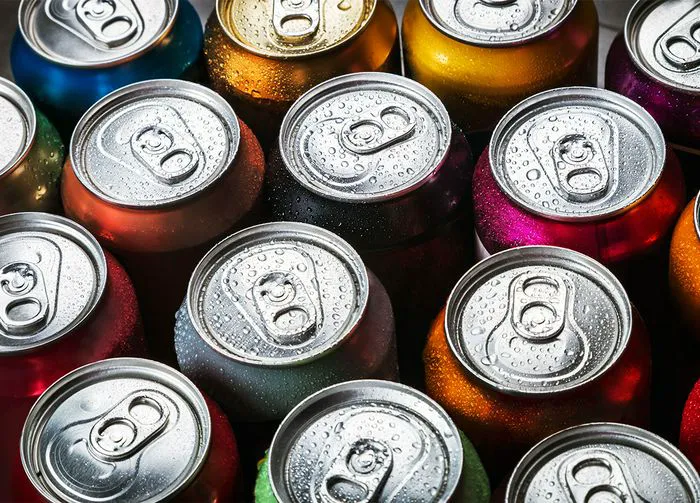 Soda cans