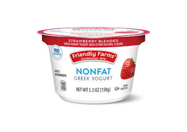 non fat strawberry greek yogurt