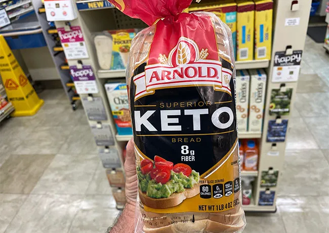 Delicious homemade keto bread recipe by Arnold.