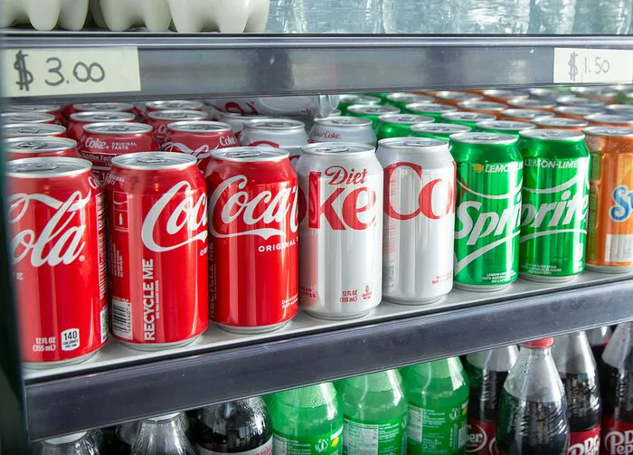 cans of soda