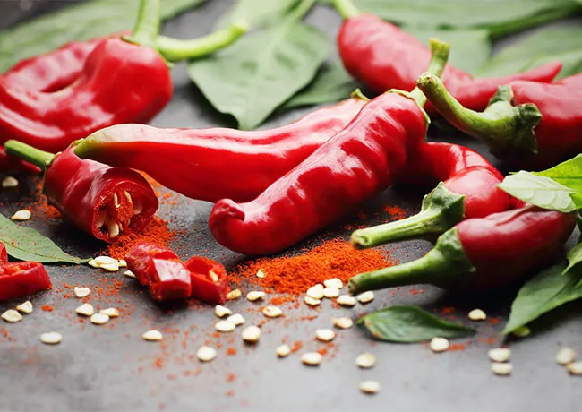 spicy peppers