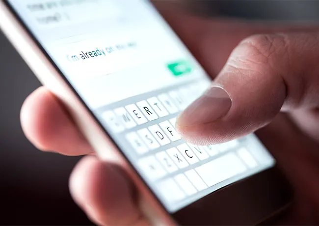 text-iphone