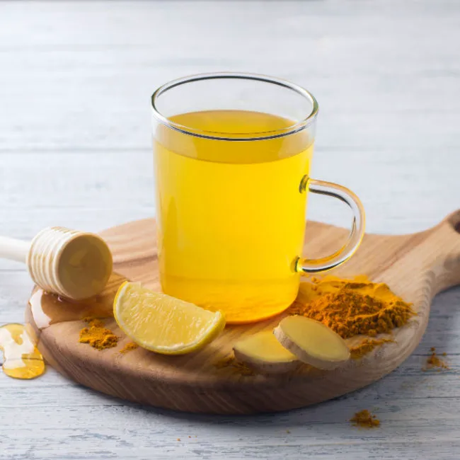 ginger turmeric tea